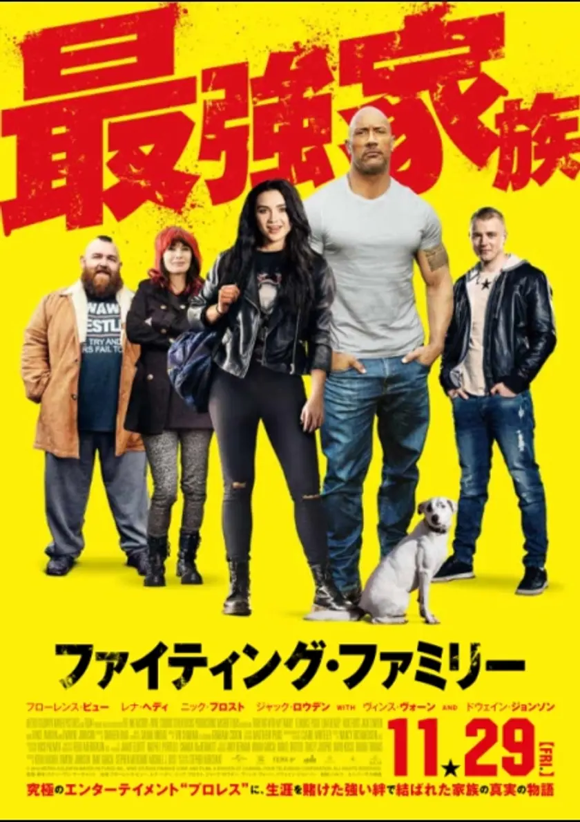 ファイティング・ファミリー ポスター