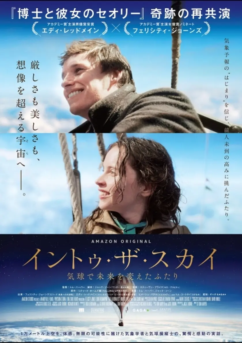 イントゥ・ザ・スカイ 気球で未来を変えたふたり ポスター