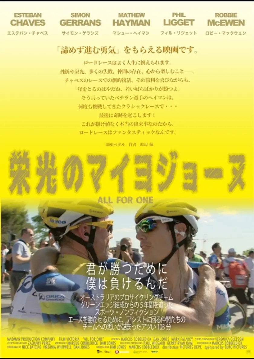 栄光のマイヨジョーヌ ポスター