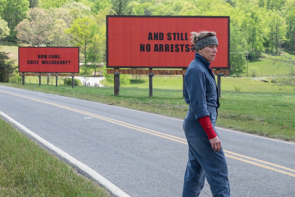 フランシス・マクドーマンド主演『Three Billboards Outside Ebbing, Missouri』がトロント映画祭観客賞に輝く