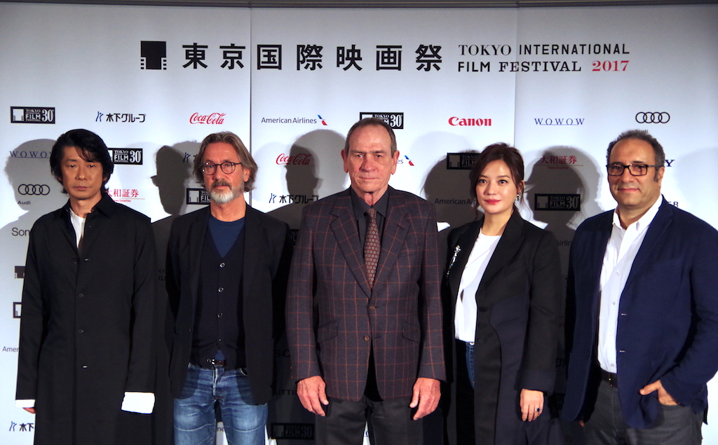 コンペ部門審査委員長、トミー・リー・ジョーンズが審査基準と意気込みを語る【第30回東京国際映画祭】