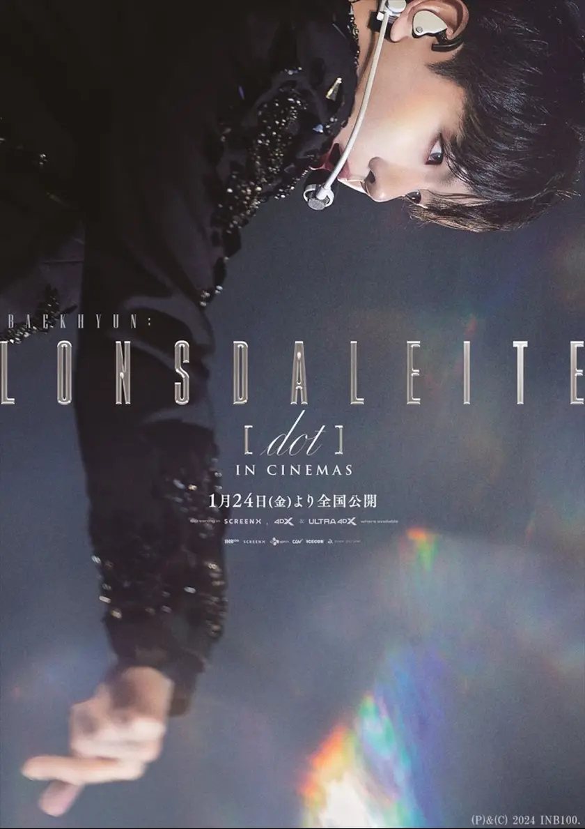 BAEKHYUN: Lonsdaleite [dot] IN CINEMAS ポスター
