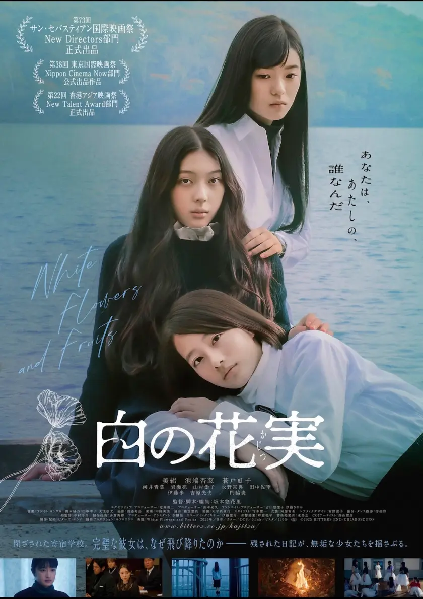 白の花実 ポスター